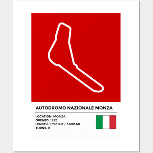 Autodromo Nazionale Monza [info] Posters and Art